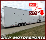 Gray Motorsports - T&E Mini-5th Wheel Trailer