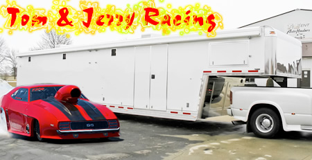 Tom Lincoln and Jerry Jahnsen's 45' T&E Gooseneck Trailer