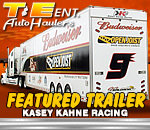 T&E Kasey Kahne Racing Team Trailers Feature