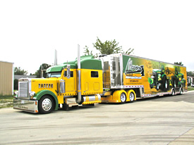 Jim Mowrey 2009 T&E 56' Tractor Pulling Semi Trailer