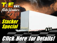 T&E Stacker Trailer Specials