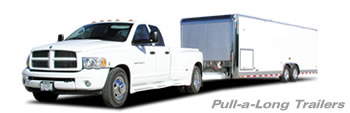 T&E  All Aluminum  Pull-a-Long Trailers