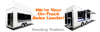 T&E  All Aluminum Custom Vending Trailers