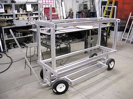 View of Custom Fabrication Shop