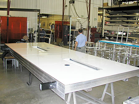 View of Custom Fabrication Shop