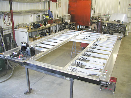 View of Custom Fabrication Shop