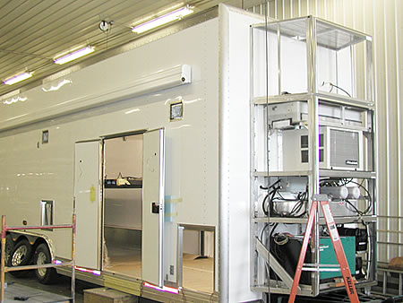 View of Custom Fabrication Shop
