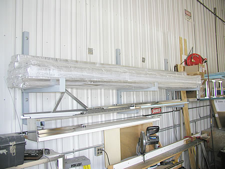 View of Custom Door and Cabinetry Shop