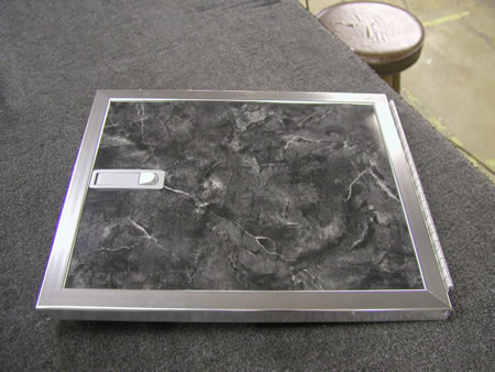 View of Custom Door and Cabinetry Shop