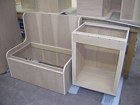 View of Custom Door and Cabinetry Shop