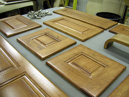 View of Custom Door and Cabinetry Shop
